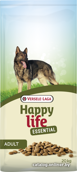 

Сухой корм для собак Versele Laga Happy life Adult Essential 20 кг