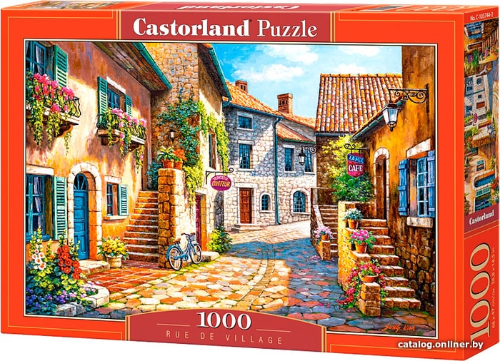 

Пазл Castorland Улица в цветах