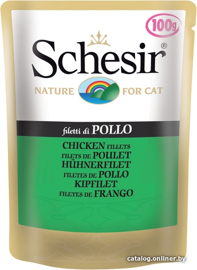 

Пресервы Schesir Chicken fillets 100 г