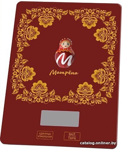 

Кухонные весы Матрена MA-037 (красный)