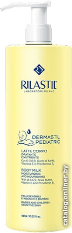 

Молочко для тела детское Rilastil Dermastil Pediatric увлажн. питат. д/чувствит. кожи 400 мл