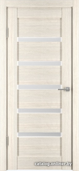

Межкомнатная дверь IstokDoors Горизонталь-5 ДЧ 80x200 (капучино/светлое стекло)