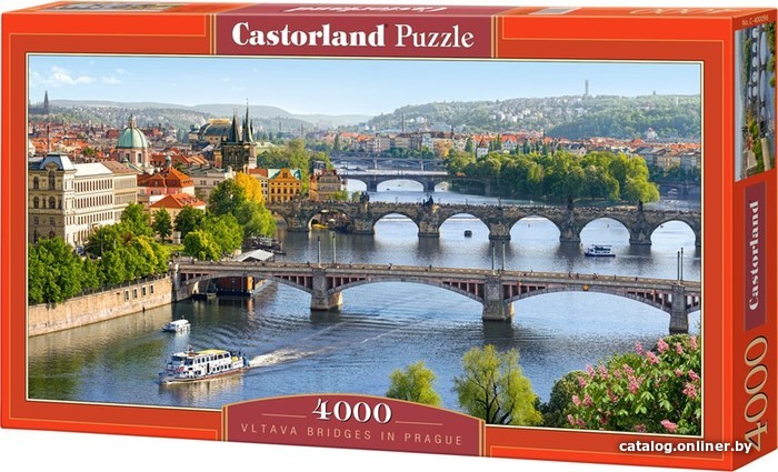 

Пазл Castorland Река Влтава. Прага С-400096