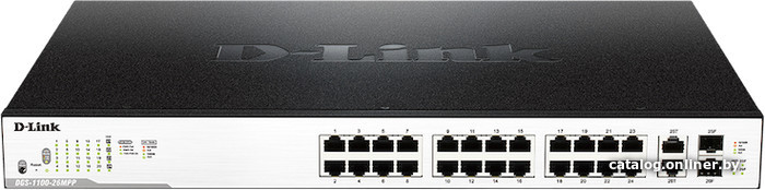 

Управляемый коммутатор 2-го уровня D-Link DGS-1100-26MPP-C1A