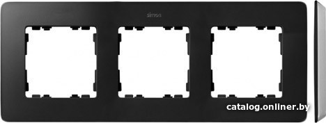

Рамка Simon 82 Detail 8200630-038 (графит/белый)