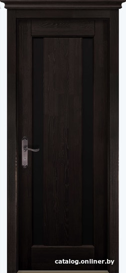 

Межкомнатная дверь ОКА Милан 60x200 (венге/стекло графит)