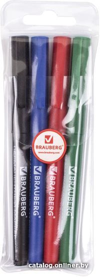 

Набор маркеров BRAUBERG Classicline 150295 (4 шт.)