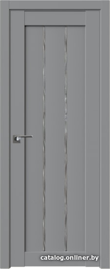

Межкомнатная дверь ProfilDoors 49U 90x200 (манхэттен/стекло дождь белый)