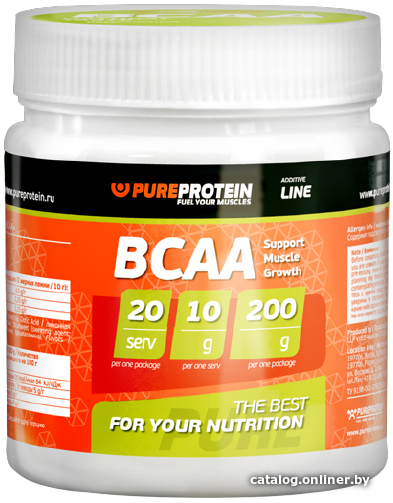 

BCAA Pureprotein BCAA (200г, лесные ягоды)