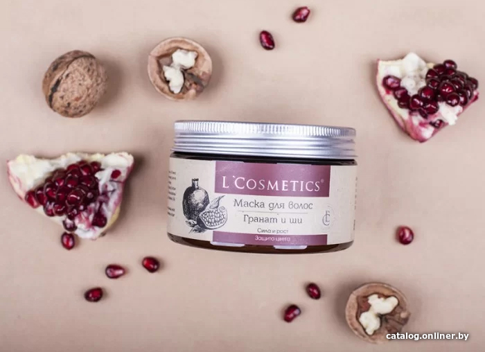 

Маска L'Cosmetics Сlassic придающий блеск Гранат и ши 250 мл