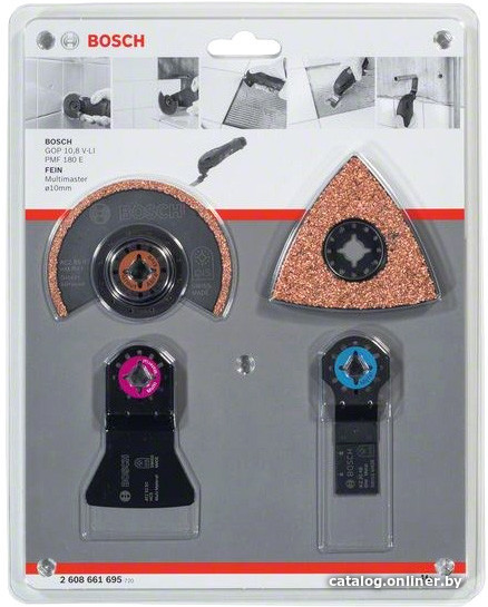 

Набор оснастки Bosch 2608661695 4 предмета