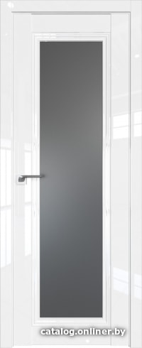 

Межкомнатная дверь ProfilDoors 2.101L 60x200 (белый люкс, стекло графит)