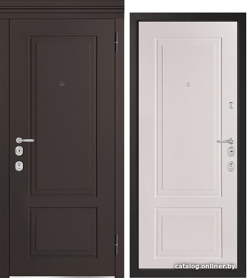 

Металлическая дверь Металюкс Милано М1013/10 E (sicurezza basic)