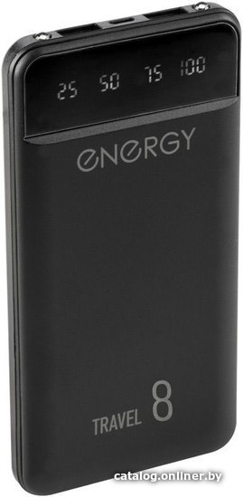

Внешний аккумулятор Energy Travel 8000mAh (черный)