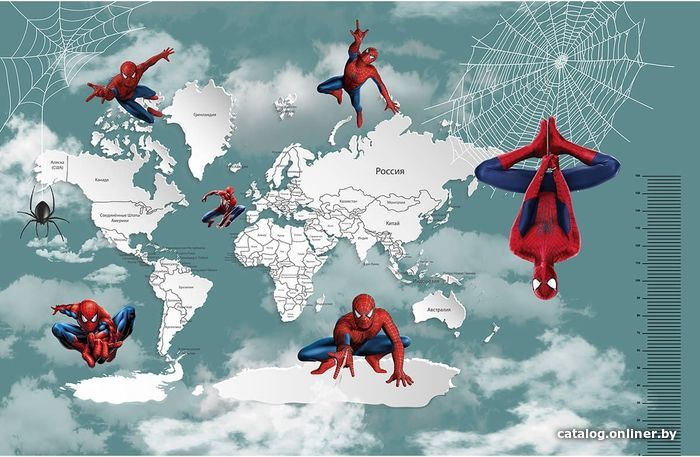 

Виниловые обои Citydecor Superhero Spiderman 6 400x270