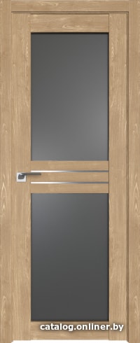 

Межкомнатная дверь ProfilDoors 2.56XN 50x200 (каштан натуральный, стекло графит)