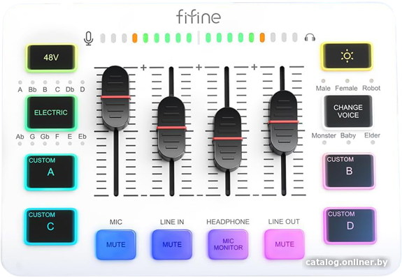 Микшер fifine mixer sc3