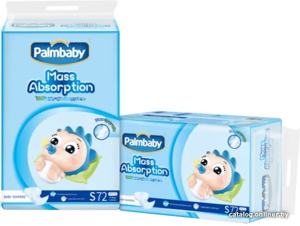

Подгузники Palmbaby Mass Absorption S (72 шт)