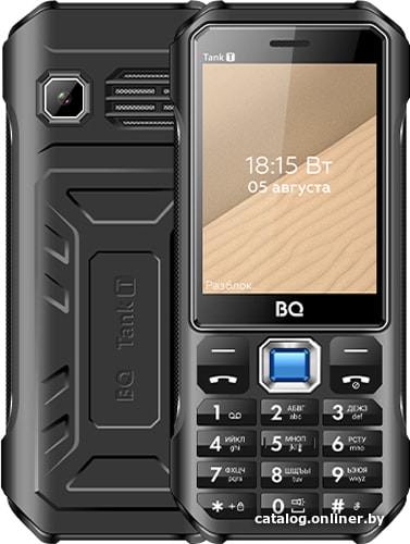 

Кнопочный телефон BQ-Mobile BQ-2824 Tank T (черный)
