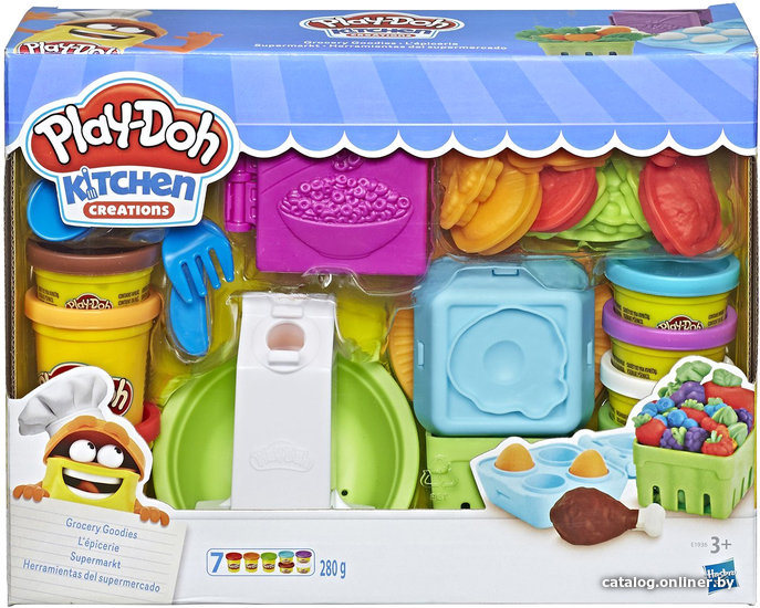 

Набор для лепки Hasbro Play-Doh Готовим обед E1936