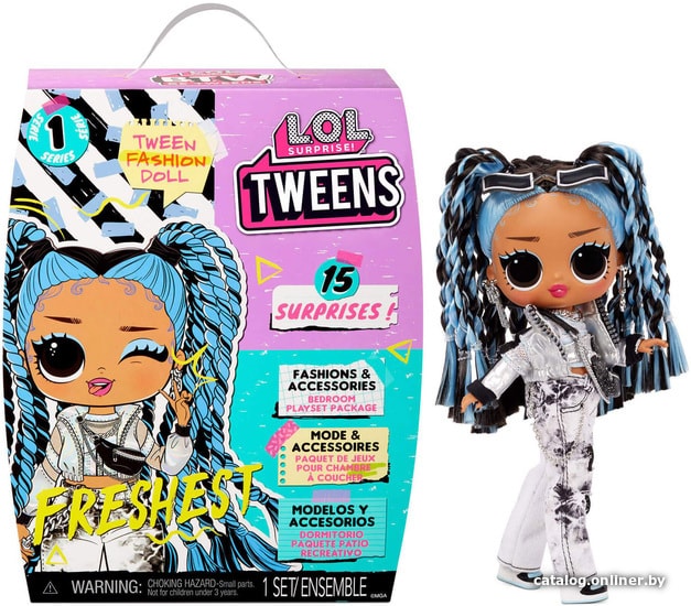 

Кукла-сюрприз L.O.L. Surprise! Tweens Fashion Doll Freshest 576686