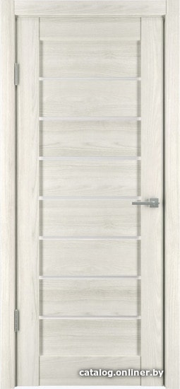 

Межкомнатная дверь IstokDoors Горизонталь-6 ДЧ 60x200 (дуб снежный/светлое стекло)