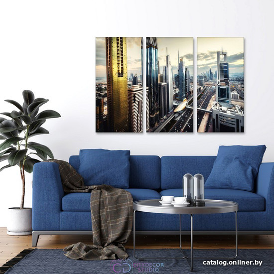

Модульная картина Citydecor Города/Архитектура 7.8 75x117 см