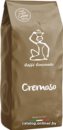 

Кофе Corcovado Cremoso зерновой 1 кг