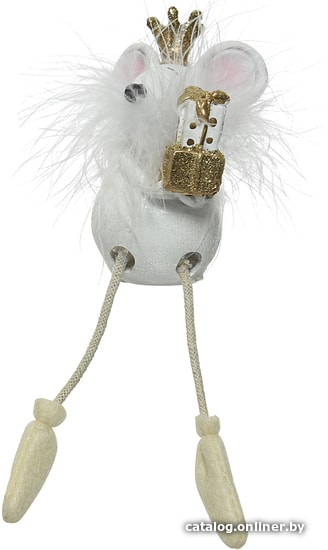 

Елочная игрушка Albero Di Natale Мышиный король 5.3х6.2х8.8 см 530094-1