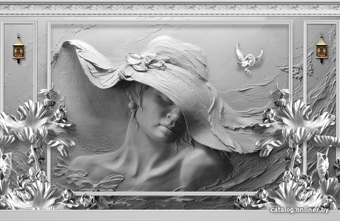 

Фотообои Citydecor Барельеф 3D 400x270