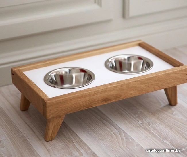 

Подставка для мисок Richwood Bowltray 20x35 (белый)