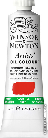 

Масляные краски Winsor & Newton Artists Oil 1214901 (37 мл, беcкадмиевый красный)