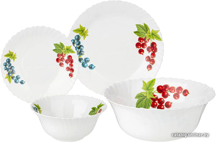 

Набор тарелок Agness Berry mood (19 пр)