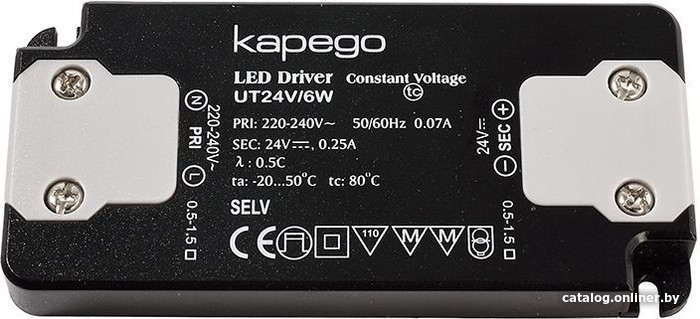 

Блок питания Deko-Light UT24V/6W 872630