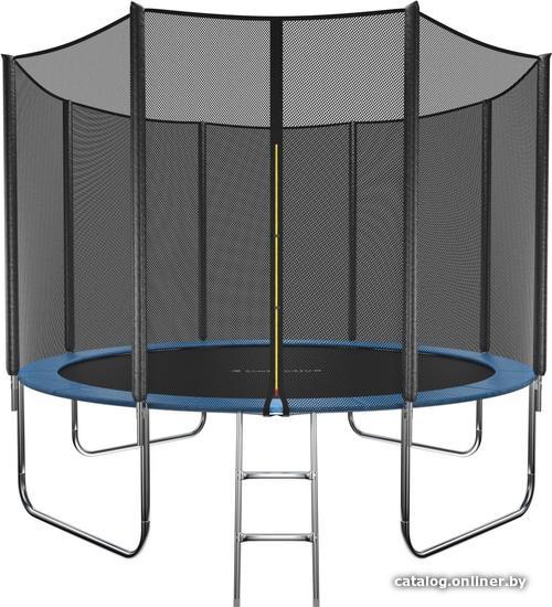 

Батут GetActive Jump 10ft - 312 см складной, лестница, сетка (синий)