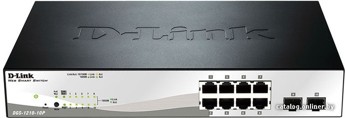 

Коммутатор D-Link DGS-1210-10P/C1A