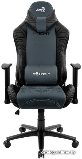 

Кресло AeroCool Knight Steel Blue (черный/синий)