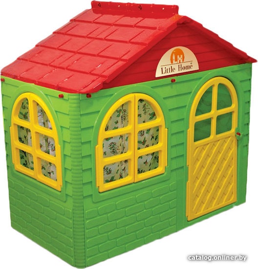 

Игровой домик Doloni-Toys 01550∕3 (зеленый/красный)