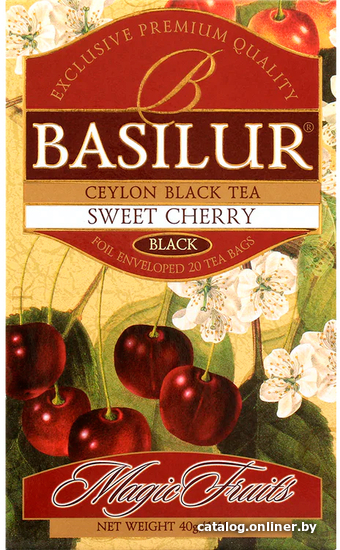 

Черный чай Basilur Magic Fruits Sweet Cherry 25 шт