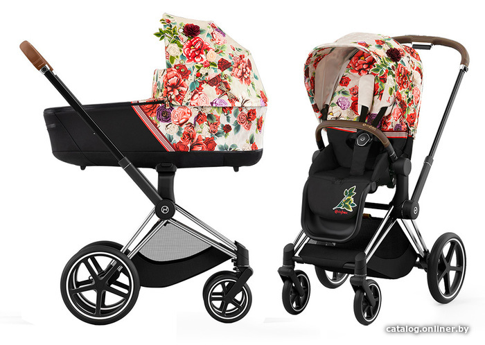

Универсальная коляска Cybex Priam IV (2 в 1, Springblossom Light)