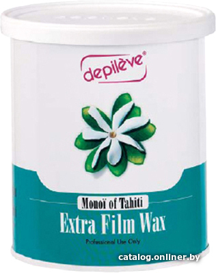 

Воск Depileve Extra Film пленочный с маслом Монои (800 г)