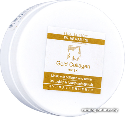 

Esthe Nature Маска для лица кремовая Gold Mask С коллагеном и экстрактом икры 100 мл