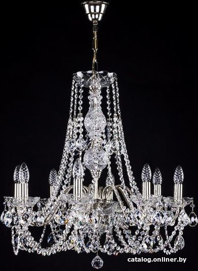 

Подвесная люстра ArtGlass Ariana Viii. Nickel Sp