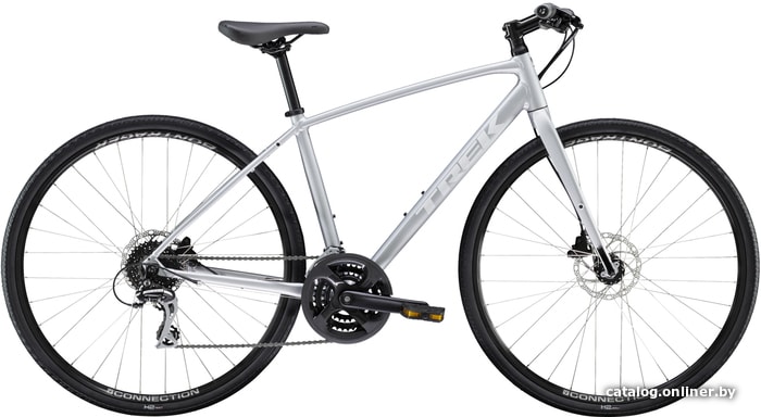 

Велосипед Trek FX 2 Disc Women's L 2020 (серебристый)