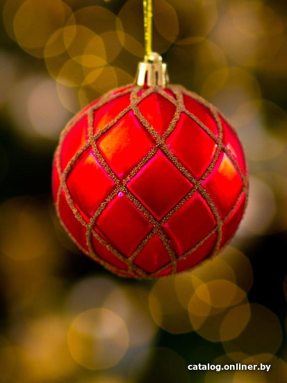 

Елочная игрушка Arya Xmas Ball 11 8680943223494 (красный)