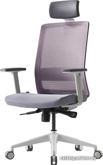 

Кресло Bestuhl S30G110L (белая крестовина, красный/серый)