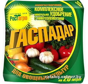 

Удобрение Торговый дом Рост Агро Гаспадар для овощных культур 50 г