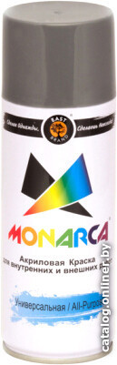 

Краска Monarca Универсальная RAL 9006 0.52 л (белый алюминий)