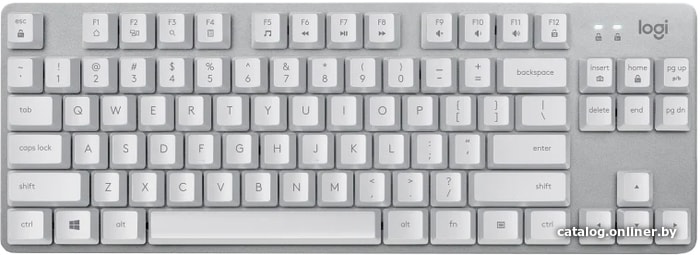 

Клавиатура Logitech K835 TKL (серебристый, TTC Blue, нет кириллицы)