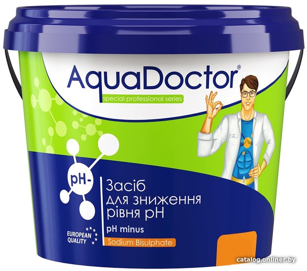 

Химия для бассейна Aquadoctor pH minus 1кг